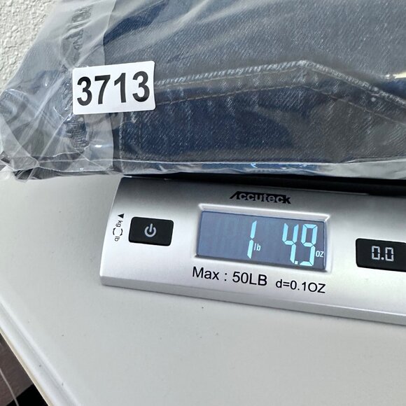 Levis Womens 577 Lower Rise Loose Fit Crop Vtg Y2K Size 10 Mis M Blue USA Made - Picture 13 of 13